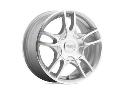 American Racing Estrella 2 Silver Machined 5-Lug Wheel; 17x7.5; 45mm Offset (87-90 Dakota)