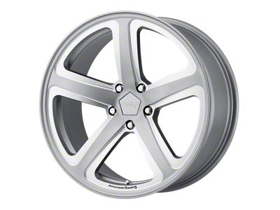 American Racing Hot Lap Satin Gray Milled 5-Lug Wheel; 20x8.5; 38mm Offset (87-90 Dakota)