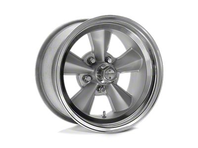 American Racing VNT70R Gunmetal with Polished Lip 5-Lug Wheel; 17x9; 0mm Offset (87-90 Dakota)
