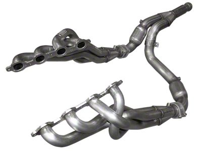 American Racing Headers 1-7/8-Inch Long Tube Headers with Catted Y-Pipe (14-18 5.3L Sierra 1500)