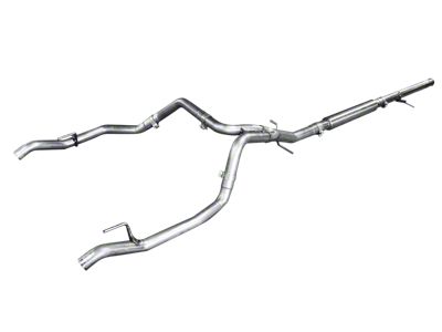 American Racing Headers 3-Inch Pure Thunder Dual Exhaust System (19-25 5.3L Sierra 1500 w/ Factory Dual Exhaust)