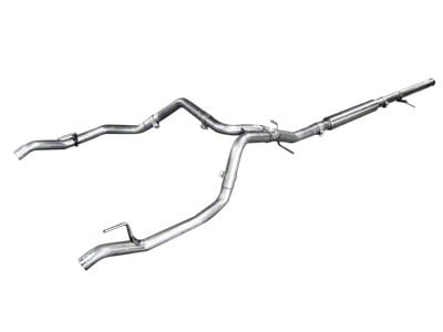 American Racing Headers 3-Inch Pure Thunder Dual Exhaust System (19-24 5.3L Silverado 1500 w/ Factory Dual Exhaust)