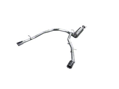 American Racing Headers Pure Thunder Dual Exhaust System with Black Tips; Rear Exit (19-24 5.7L RAM 1500 w/ Factory Dual Exhaust)