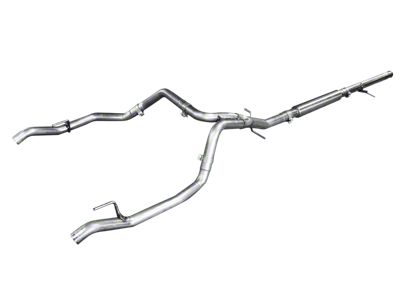 American Racing Headers 3-Inch Pure Thunder Dual Exhaust System (19-24 6.2L Silverado 1500 w/ Factory Dual Exhaust)