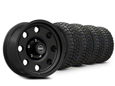 17x9 American Racing Baja & 33in Ironman Mud-Terrain All Country Tire Package (09-18 RAM 1500)