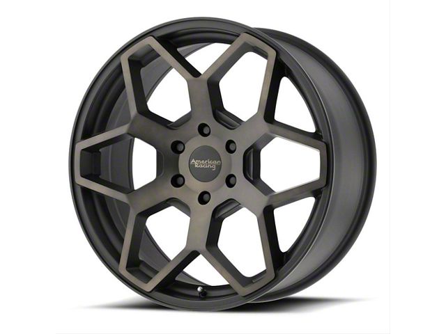 American Racing RAM 1500 AR916 Satin Black with Dark Tint 6-Lug Wheel ...
