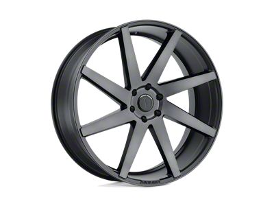 American Racing AR202 Cast Iron Black 8-Lug Wheel; 17x9; -12mm Offset (19-24 RAM 2500)