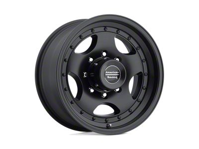 American Racing AR23 Satin Black 6-Lug Wheel; 16x8; 0mm Offset (24-25 Ranger)