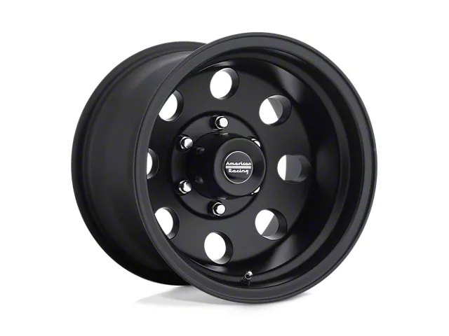 American Racing Baja Satin Black 6-Lug Wheel; 16x10; -25mm Offset (99-06 Silverado 1500)