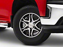 American Racing Mainline Gloss Black Machined 6-Lug Wheel; 17x8; 25mm Offset (19-25 Silverado 1500)
