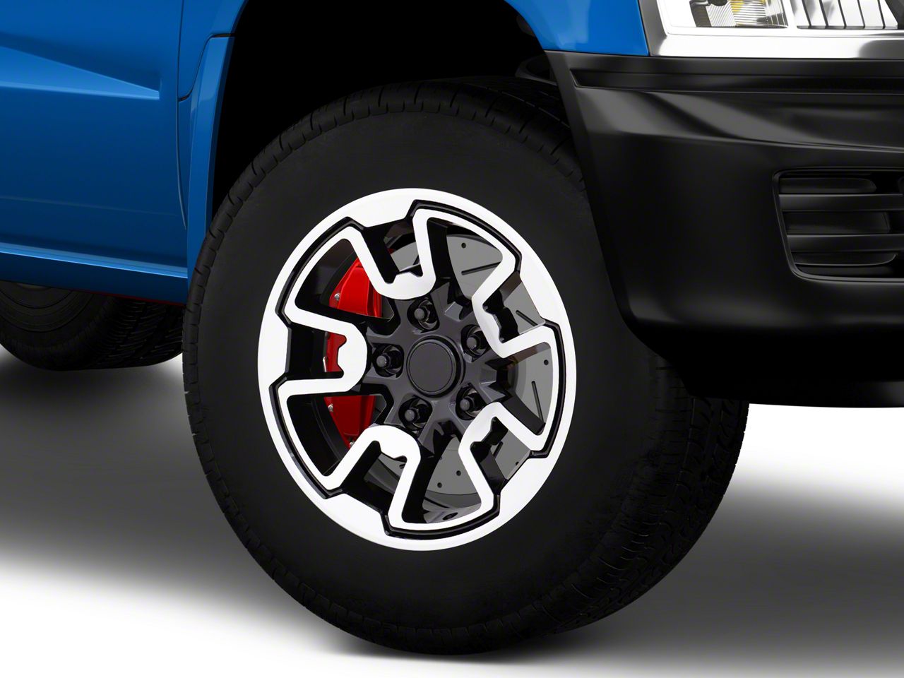 American Trucks Wheels RAM 1500 Rebel Style Gloss Black Machined 5-Lug ...