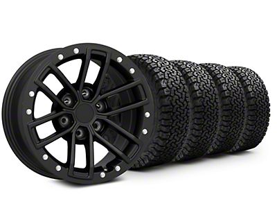 Fuel Wheels F-150 Rebel Matte Black 6-Lug Wheel; 17x9; 1mm Offset 