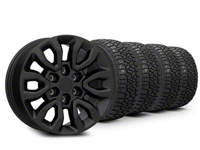18x9 Raptor Style & 33in Kenda All-Terrain KLEVER A/T2 KR628 Tire Package (15-20 F-150)