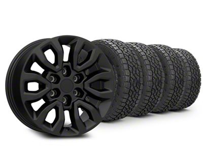 18x9 Raptor Style & 33in Toyo All-Terrain Open Country A/T III Tire Package (21-25 F-150)
