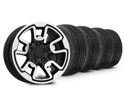 17x8 Rebel & 33in Milestar All-Terrain Patagonia AT/R Tire Package (09-18 RAM 1500)