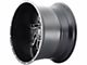American Truxx Spyder Gloss Black Milled 6-Lug Wheel; 20x10; -24mm Offset (07-13 Silverado 1500)