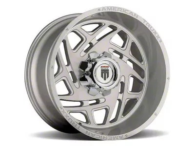 American Truxx Cosmos Brushed Milled 8-Lug Wheel; 22x12; -44mm Offset (08-10 F-250 Super Duty)