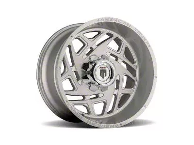 American Truxx Cosmos Brushed Milled 8-Lug Wheel; 24x14; -76mm Offset (08-10 F-250 Super Duty)