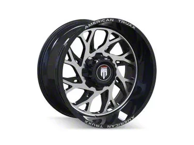 American Truxx Destiny Gloss Black Machined 8-Lug Wheel; 22x12; -44mm Offset (08-10 F-250 Super Duty)