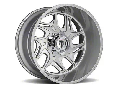 American Truxx Sweep Brushed Milled 8-Lug Wheel; 22x12; -44mm Offset (08-10 F-250 Super Duty)