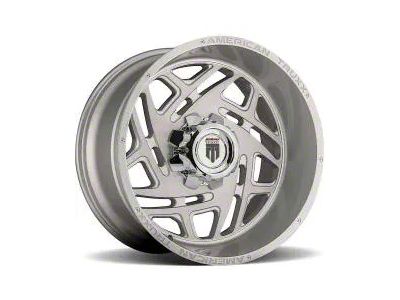 American Truxx Cosmos Brushed Milled 8-Lug Wheel; 24x14; -76mm Offset (99-07 F-250 Super Duty)