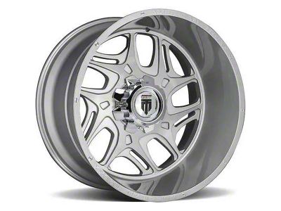 American Truxx Sweep Brushed Milled 8-Lug Wheel; 22x12; -44mm Offset (99-07 F-350 Super Duty SRW)