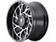 American Truxx Destiny Gloss Black Machined 6-Lug Wheel; 20x9; 0mm Offset (99-06 Silverado 1500)