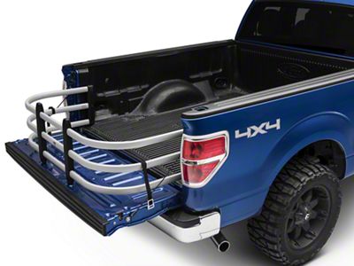 Amp Research Bedxtender HD Max; Deep; Silver (04-24 F-150 Styleside)