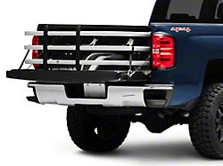 Amp Research Bedxtender HD Max; Silver (07-18 Silverado 1500)