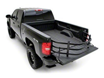 Amp Research Bedxtender HD Sport; Silver (99-25 F-350 Super Duty w/o Tailgate Step)