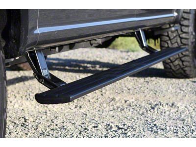 Amp Research PowerStep Smart Series Running Boards; Plug-n-Play (2022 F-350 Super Duty XL, XLT w/ SYNC 3)