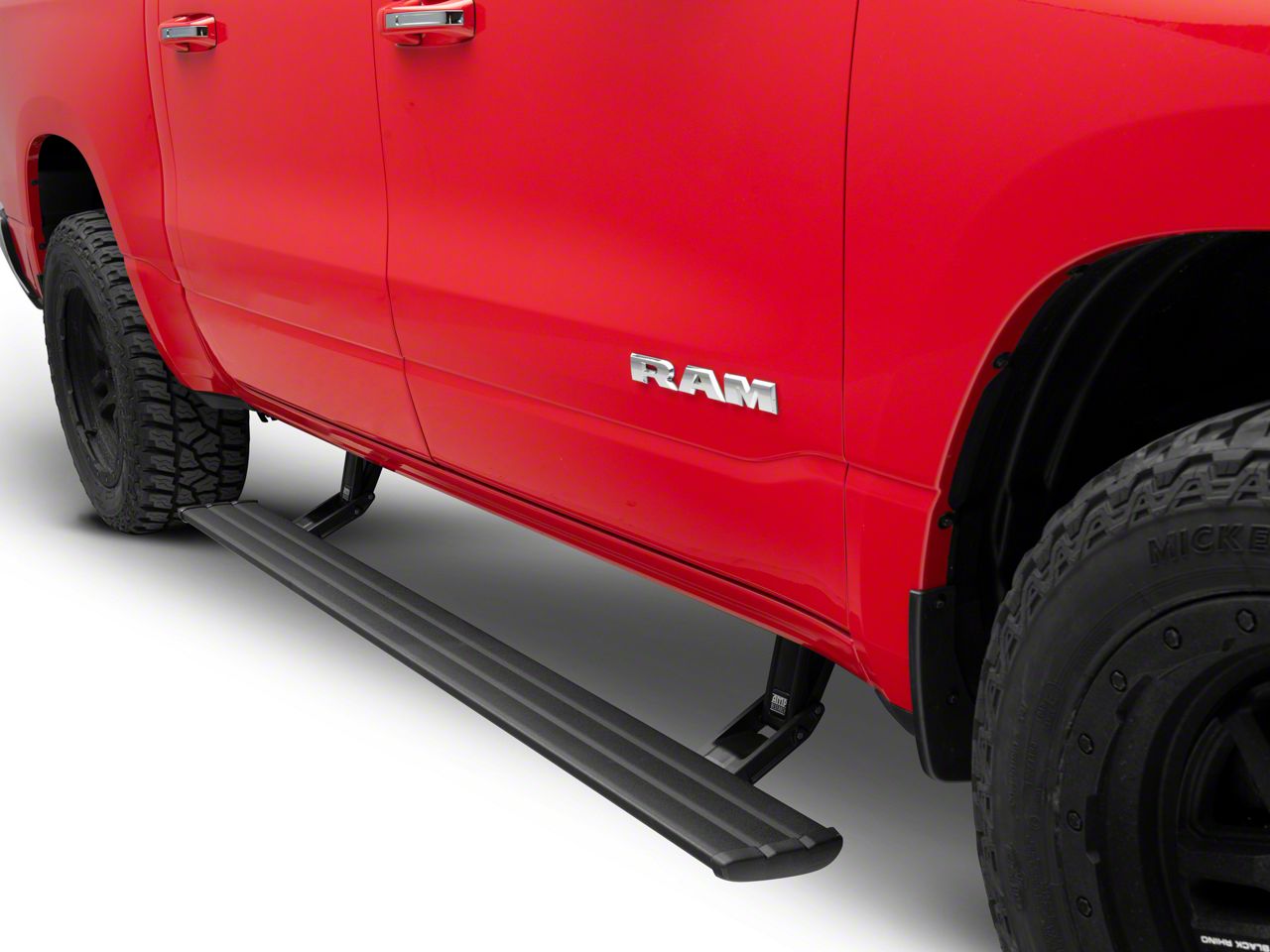Amp Research RAM 1500 PowerStep Smart Series Running Boards; Plugn