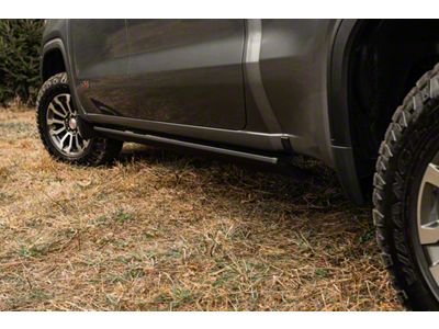 Amp Research PowerStep Smart Series Running Boards; Plug-n-Play (19-21 Sierra 1500 Double Cab, Crew Cab)