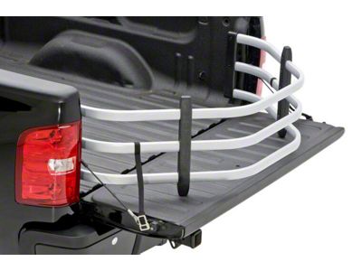 Amp Research Bedxtender HD Sport; Silver (19-24 Sierra 1500 w/ 6.50-Foot Standard Box)