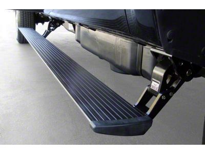 Amp Research PowerStep Running Boards; Plug-n-Play (15-16 6.6L Duramax Sierra 3500 HD Double Cab, Crew Cab)