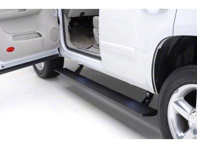 Amp Research PowerStep Running Boards; Plug-n-Play (20-23 Sierra 3500 HD Double Cab, Crew Cab)