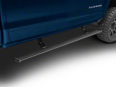 Amp Research PowerStep Smart Series Running Boards; Plug-n-Play (14-18 Silverado 1500 Double Cab, Crew Cab)