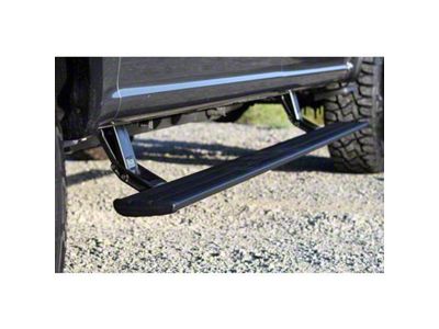 Amp Research PowerStep Smart Series Running Boards; Plug-n-Play (17-19 6.6L Duramax Silverado 2500 HD Double Cab, Crew Cab)