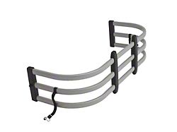Amp Research Bedxtender HD Max; Silver (07-19 Silverado 3500 HD)