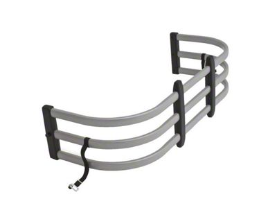 Amp Research Bedxtender HD Max; Silver (07-19 Silverado 3500 HD)