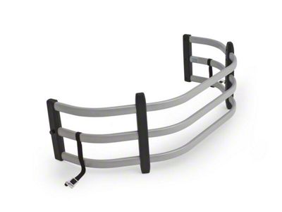 Amp Research Bedxtender HD Sport; Silver (20-25 Silverado 3500 HD)