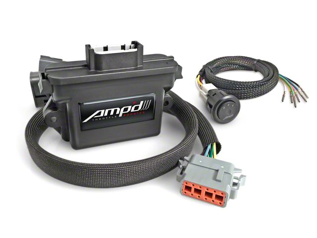 Amp'd Throttle Booster with Power Switch (18-20 3.0L Powerstroke F-150)
