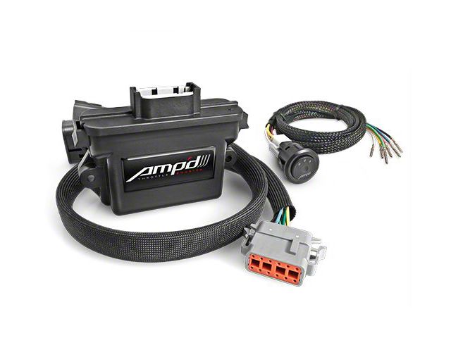 Amp'd Throttle Booster with Power Switch (2007 5.7L RAM 1500; 08-17 RAM 1500)