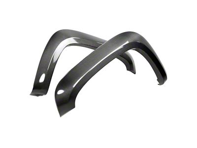 Anderson Composites Front Fender Flares; Carbon Fiber (17-20 Colorado ZR2)