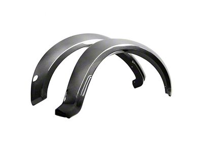 Anderson Composites Type-WIDE Front Fender Flares; Carbon Fiber (17-20 F-150 Raptor)