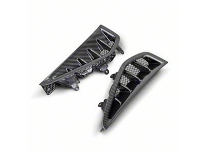 Anderson Composites Type-OE Fender Vents; Carbon Fiber (21-24 RAM 1500 TRX)
