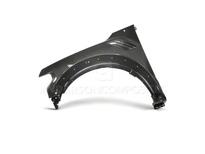 Anderson Composites Type-OE Front Fenders; Carbon Fiber (17-20 F-150 Raptor)