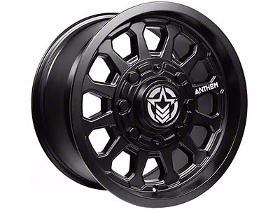 Anthem Off-Road Intimidator Satin Black 8-Lug Wheel; 18x9; 18mm Offset (03-09 RAM 2500)