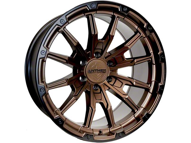 Anthem Off-Road Talon Bronze 6-Lug Wheel; 18x9; -12mm Offset (04-08 F-150)