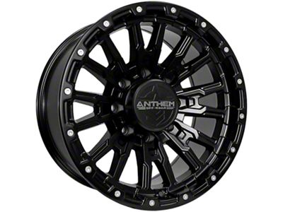 Anthem Off-Road Talon Satin Black 8-Lug Wheel; 20x10; -24mm Offset (11-14 Sierra 2500 HD)